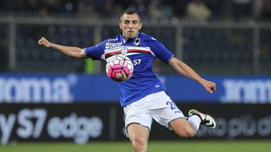 Image of Nenad Krsticic made 10 appearances for Sampdoria last season