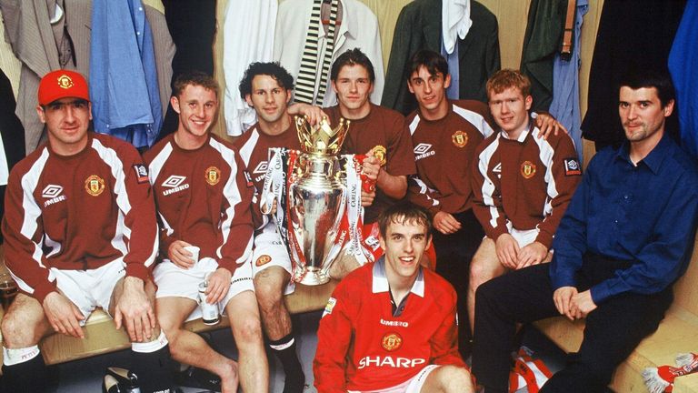 Giggs won 13 Premier League titles, four FA Cups, three League Cups and two European Cups during his glittering career with United