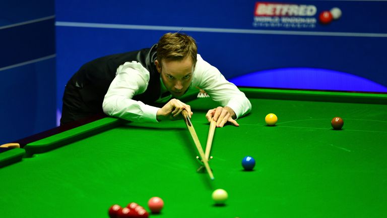  Ali Carter in fine form after recent health problems