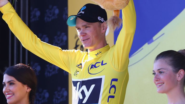 Chris Froome won the Tour de France for the third time on Sunday