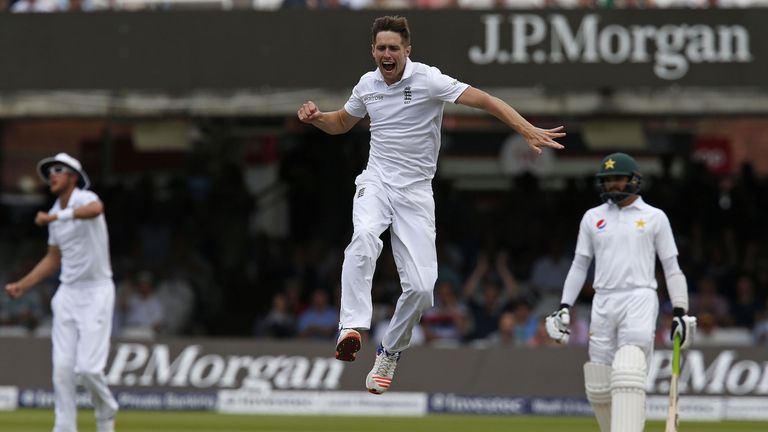 Woakes took 11 wickets in a losing cause for England against Pakistan in 2016