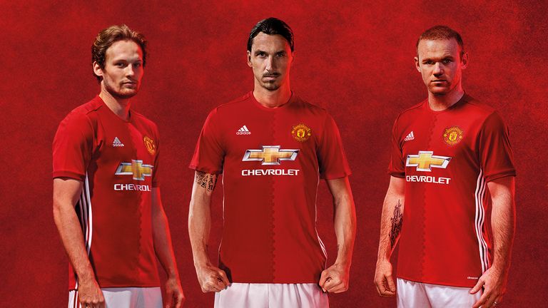 Manchester United launch new adidas home kit for 2016/17 | Football ...