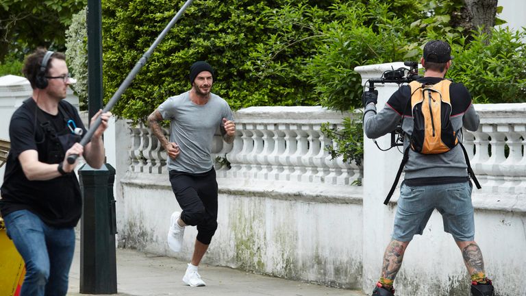 The shoot for the advert lasted three days and involved 500 extras