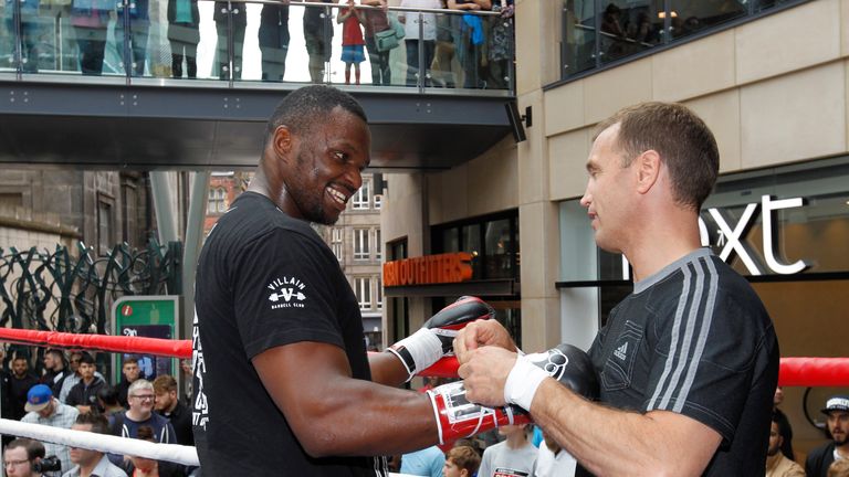 Dillian Whyte invited Dave Allen to London for sparring ...