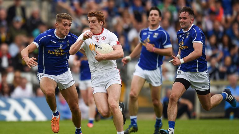 Peter Harte was in unstoppable form as Tyrone booked an Ulster final date with Donegal