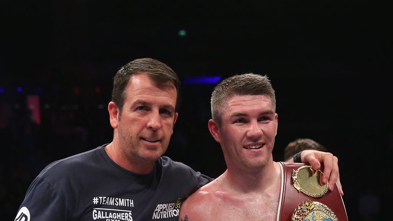 Smith previously held the WBO super-welterweight belt