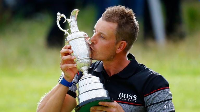 Stenson has been named Golfer of the Month for July following his epic Open win