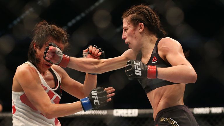 Joanna Jedrzejczyk is the only undefeated fighter in pound-for-pound rankings