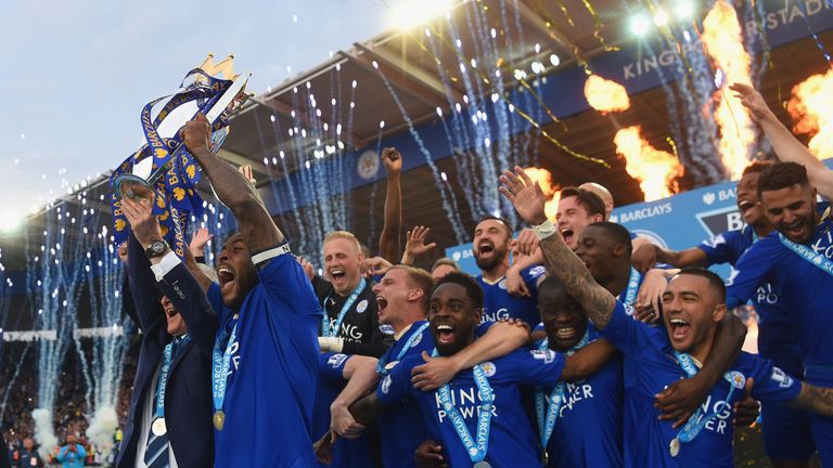 Leicester won the Premier League last season but did not always dominate possession