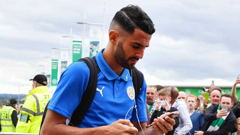 Riyad Mahrez has been heavily linked with a summer move