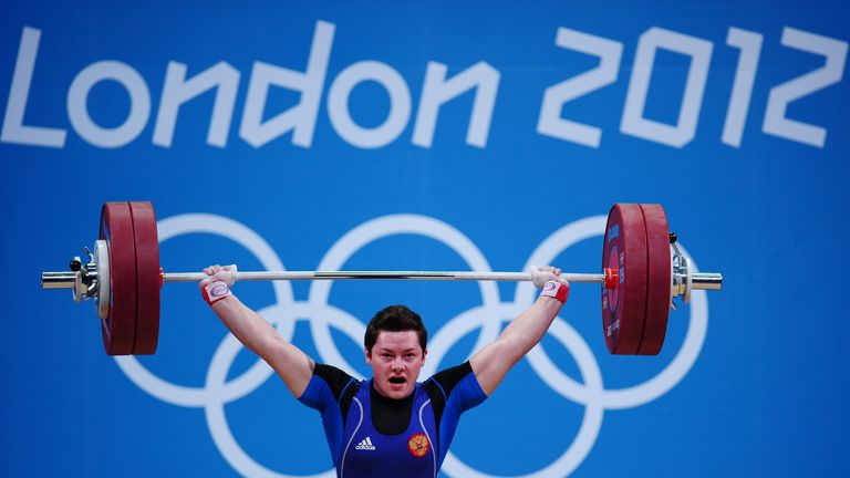 Natalya Zabolotnaya and the rest of Russia's weightlifters will not compete in Rio