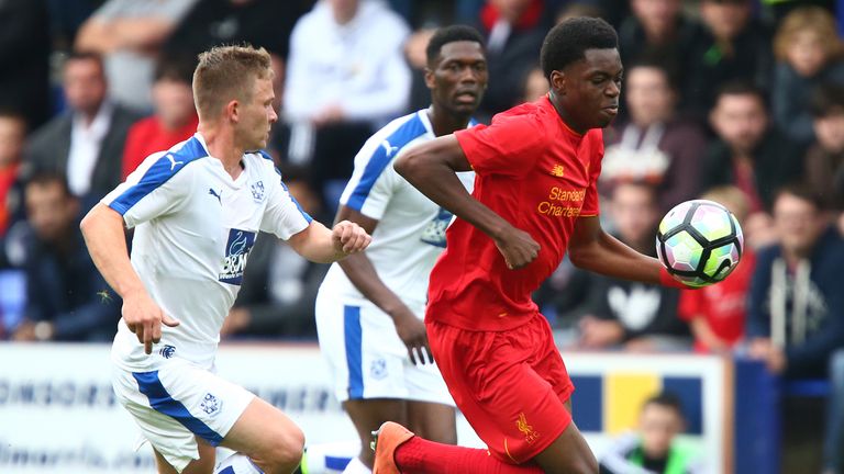 Ovie Ejaria made his first-team bow in a friendly against Tranmere