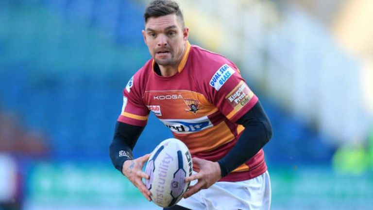 Danny Brough kicked three goals for the Giants in a gutsy performance