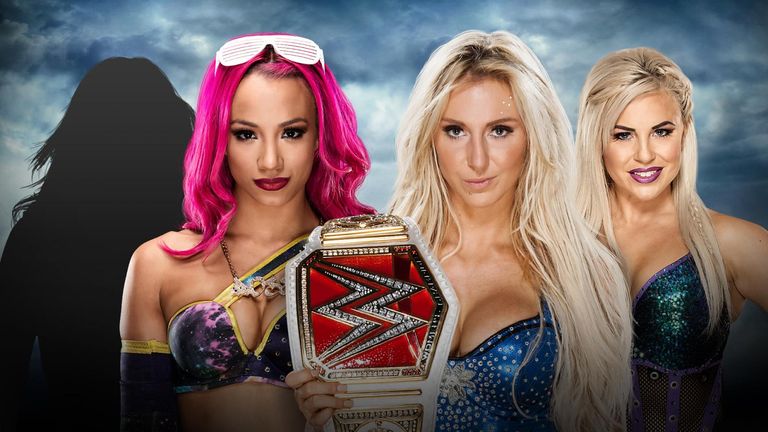 Sasha Banks and a partner of her choosing will tackle Charlotte and Dana Brooke on Sunday night