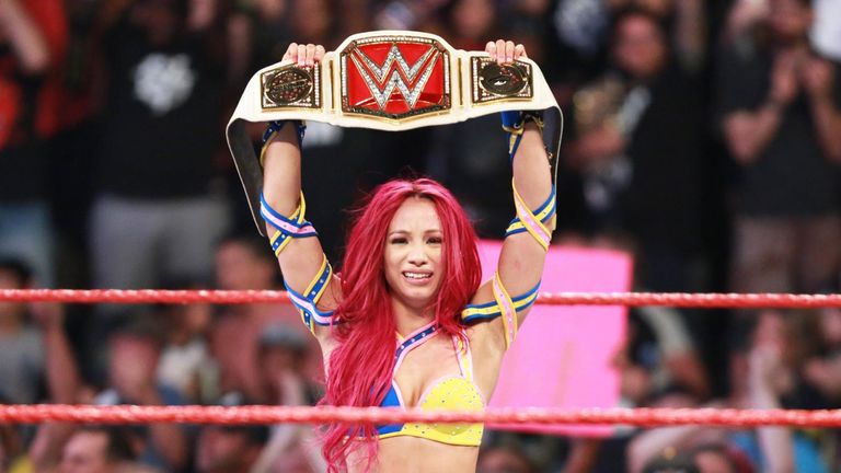 Sasha Banks is the new WWE Women's Champion