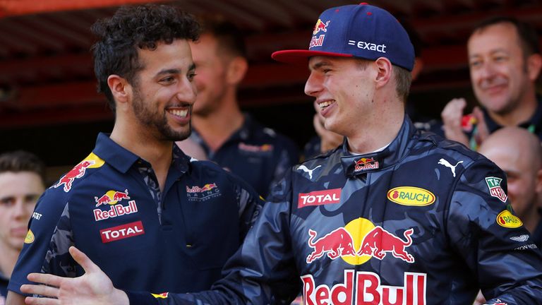 Daniel Ricciardo happy to fight Max Verstappen for F1 world title in ...