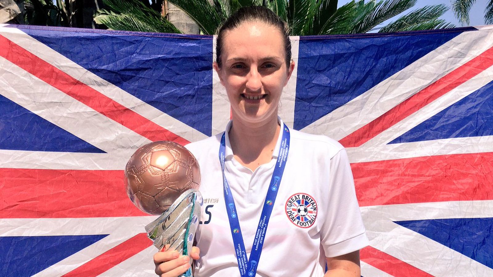 GB Deaf women's football captain named Sportswoman of the Month News