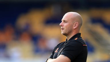 Image of Adam Murray: Pleased with new addition to his Mansfield squad