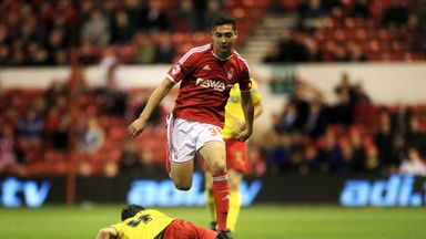 Image of Tyler Walker in action for Nottingham Forest
