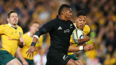 Waisake Naholo is back in the All Blacks side