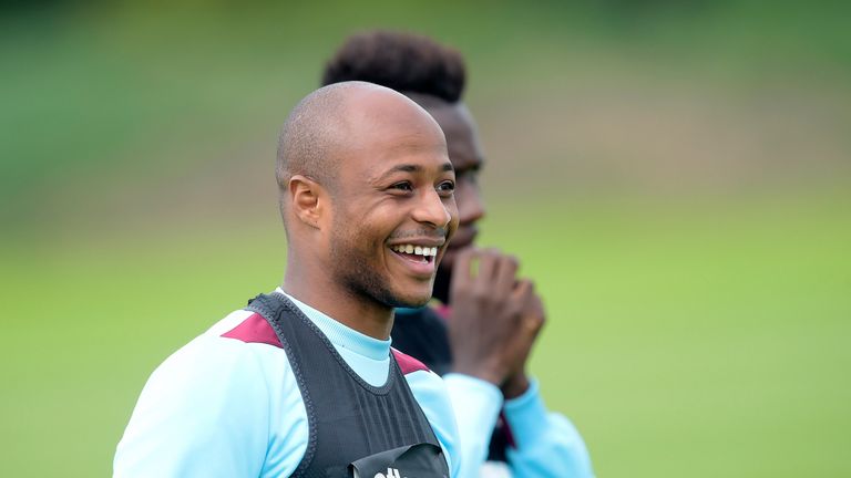 Andre Ayew played with Dimitri Payet when the pair were at French club Marseille