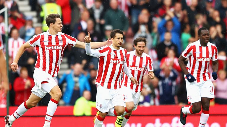 Bojan Krkic scored from the penalty spot for the hosts