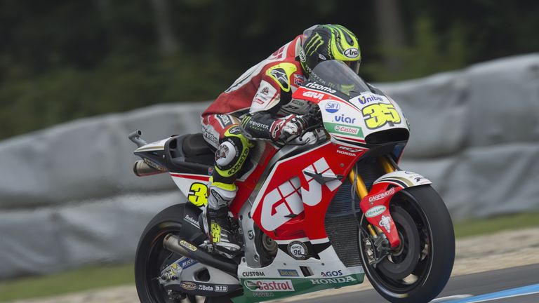 Cal Crutchlow won a MotoGP race for the first time in Brno