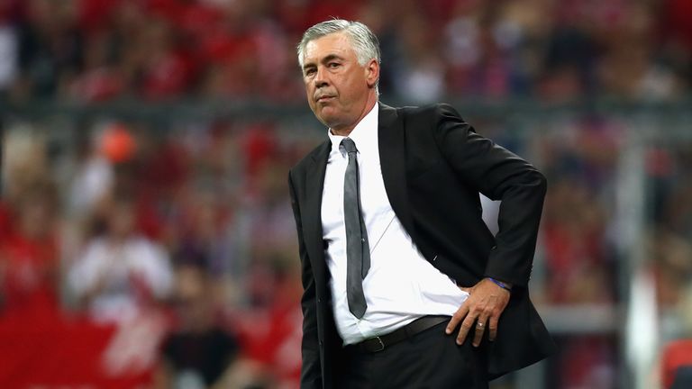 Bayern Munich boss Carlo Ancelotti