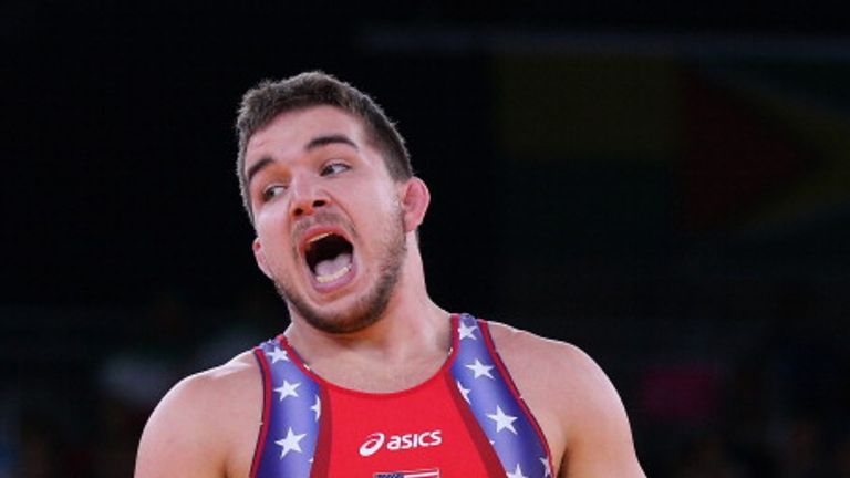 Gable wrestled at the London 2012 Olympics