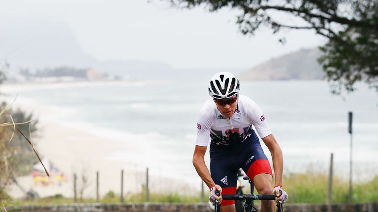 Chris Froome will hope to land his first medal of the 2016 Games