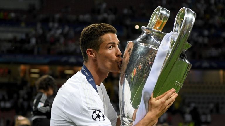 Cristiano Ronaldo has been named UEFA’s Best Player in Europe for the 2015/16 season