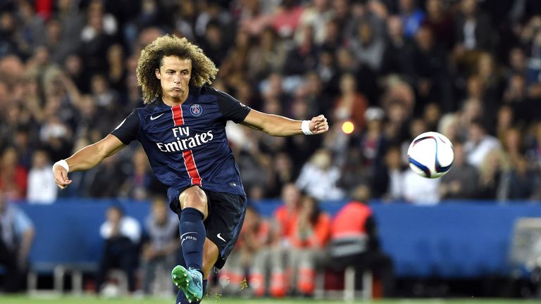 Luiz won back-to-back domestic trebles with PSG