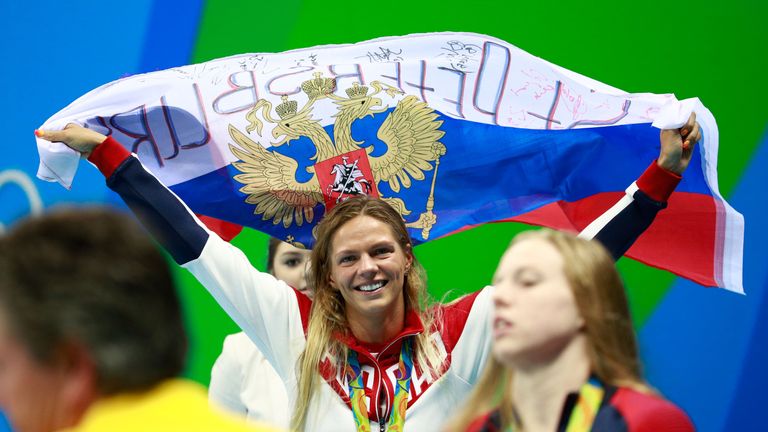 Yulia Efimova had to settle with silver in the 100m breaststroke