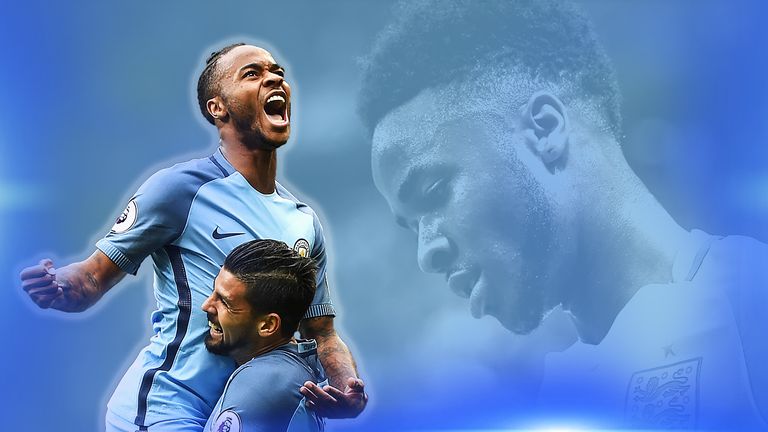 After a miserable summer Raheem Sterling is enjoying life at Man City