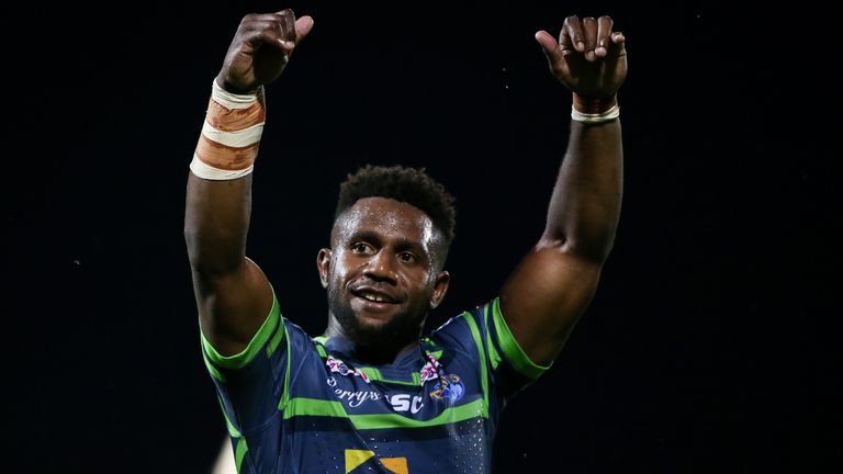 James Segeyaro scored twice in the Rhinos' win