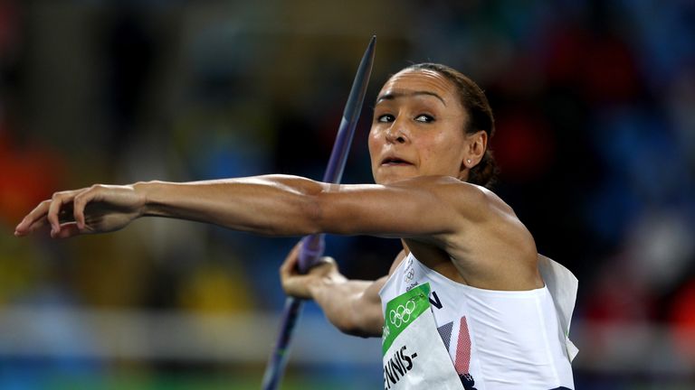 Ennis-Hill won silver at the Rio Olympics