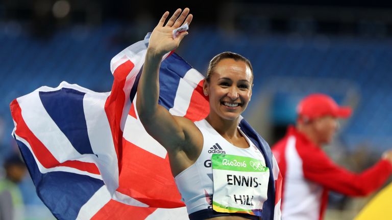 Jessica Ennis-Hill won the silver medal in Rio