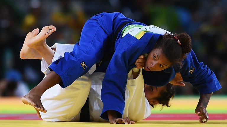 Rafaela Silva defeated world No 1 Sumiya Dorjsuren in the final
