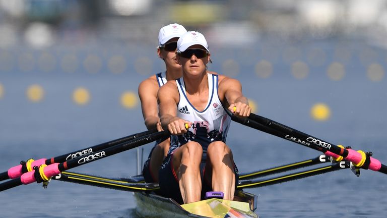 Victoria Thornley and Katherine Grainger added another medal for Great Britain