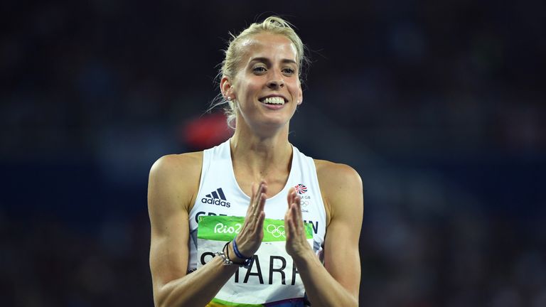 Lynsey Sharp finished sixth in the 800m final