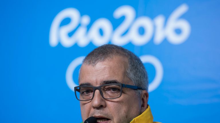 The Rio Games ommunications director Mario Andrada has sympathy for the swimmers