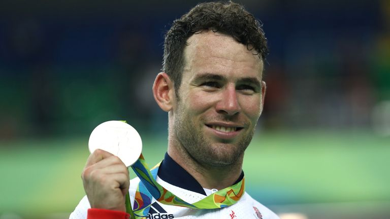 Cavendish claimed a silver medal in the omnium