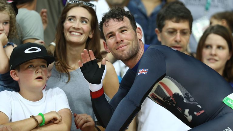 Cavendish claimed the first Olympic medal of his career