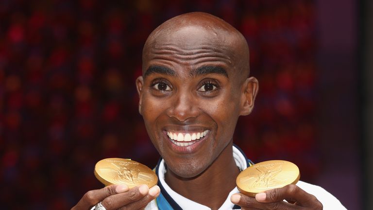 Mo Farah became just the second man to win back-to-back 5,000m and 10,000m athletics titles