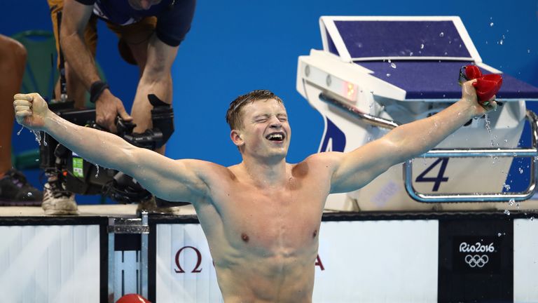 Adam Peaty won Team GB's first gold at the Rio Olympics