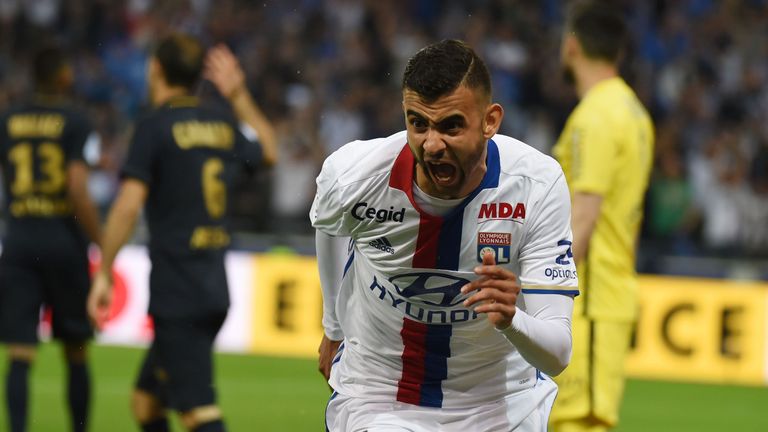 West Ham have bid €8m for Rachid Ghezzal, claims Lyon ...