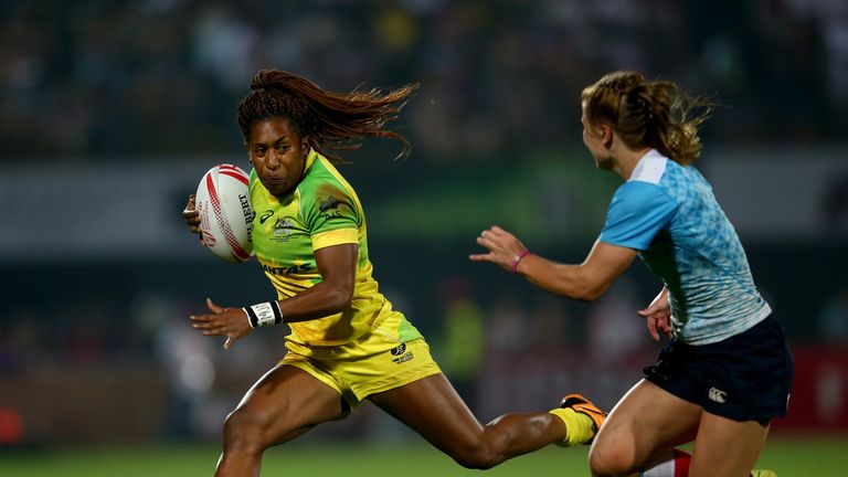 Green has a career tally of 61 tries since taking up the sport following a talent identification event