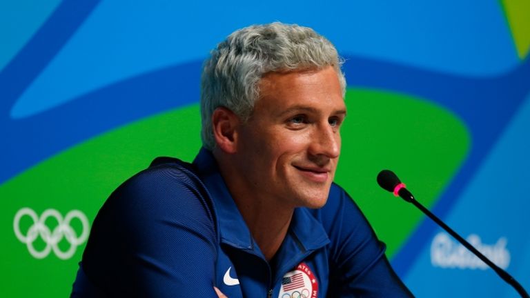 Ryan Lochte has since returned to the United States