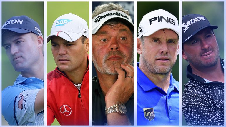 Russell Knox, Martin Kaymer, Lee Westwood and Graeme McDowell are all options