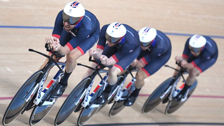 The men's pursuit team will look very different in Tokyo